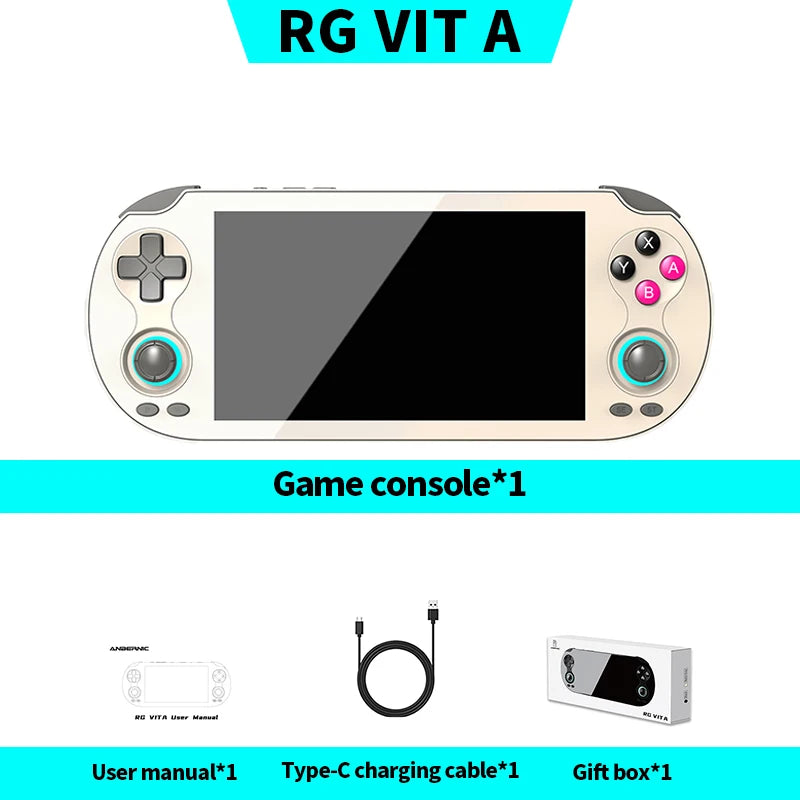 Anbernic RG ViTa Handheld Game Console With 5000mAh Battery