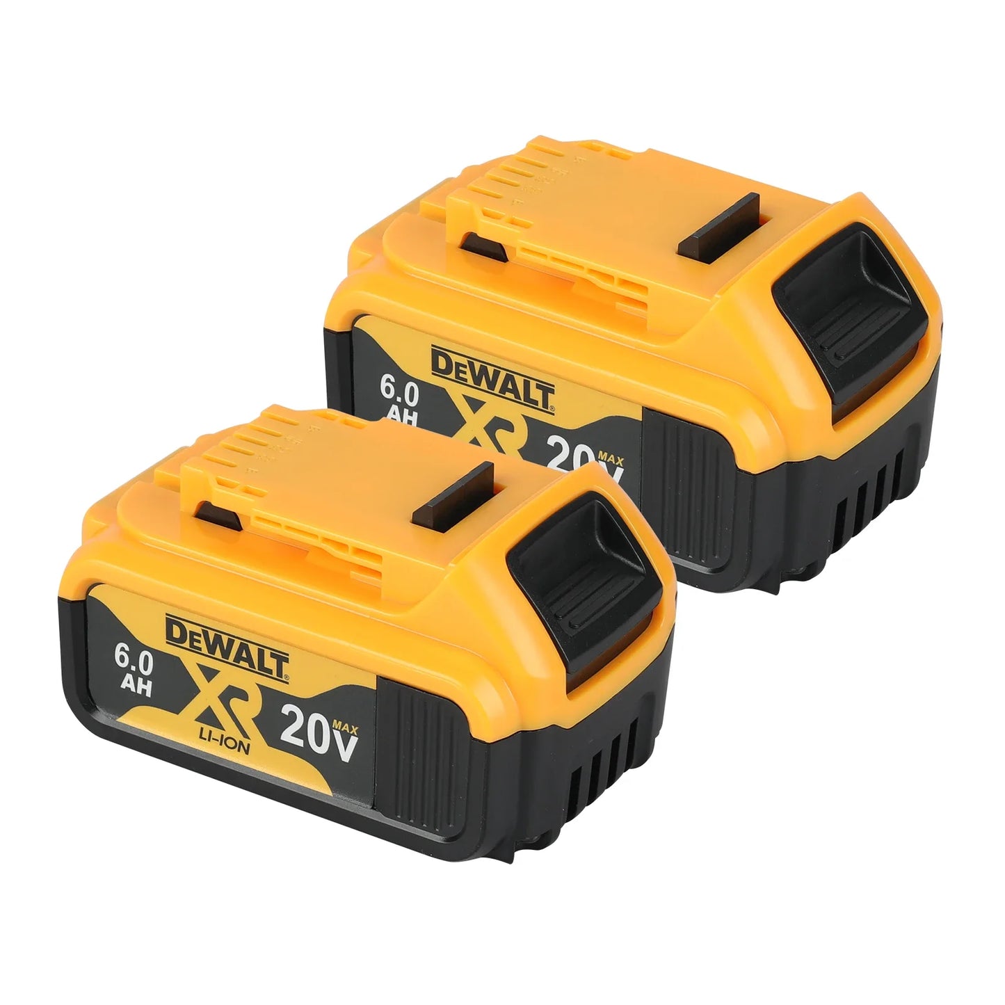 DEWALT DCB206 20V 6.0Ah Lithium Ion Battery, Rechargeable Backup Battery Pack for All DEWALT 20V Power Tools Ensuring Performance