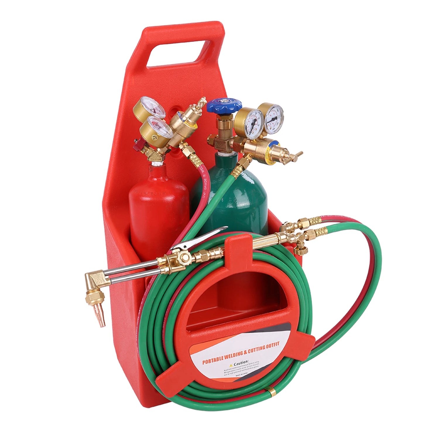 Portable Oxygen Acetylene Welding and Cutting Kit Cylinder Welding and Cutting Tools Portable Set