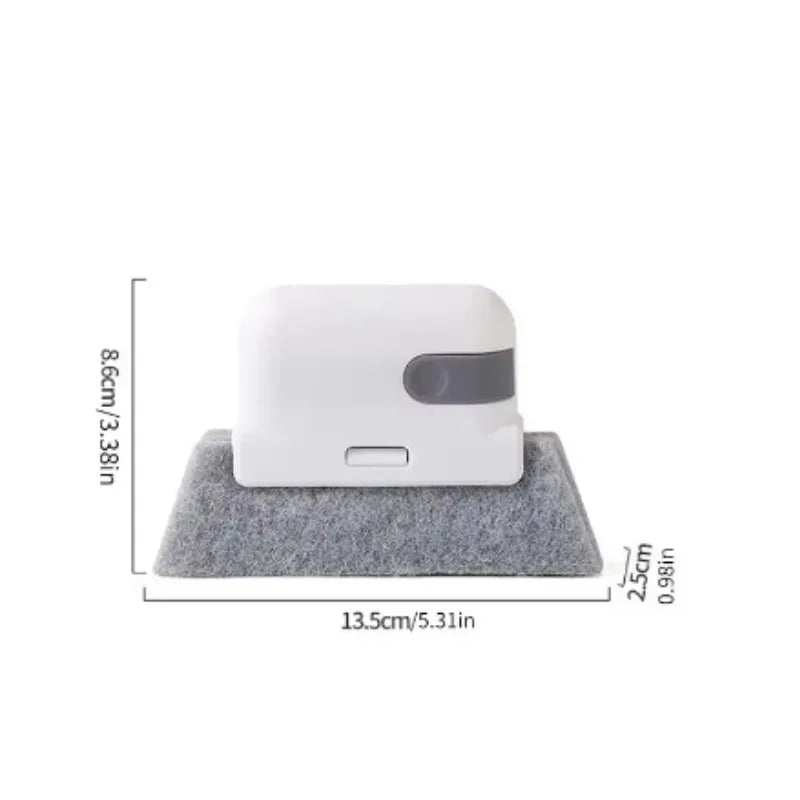 1pc universal window rail cleaning brush, easy to clean small gaps and frames, kitchen table cleaning tool