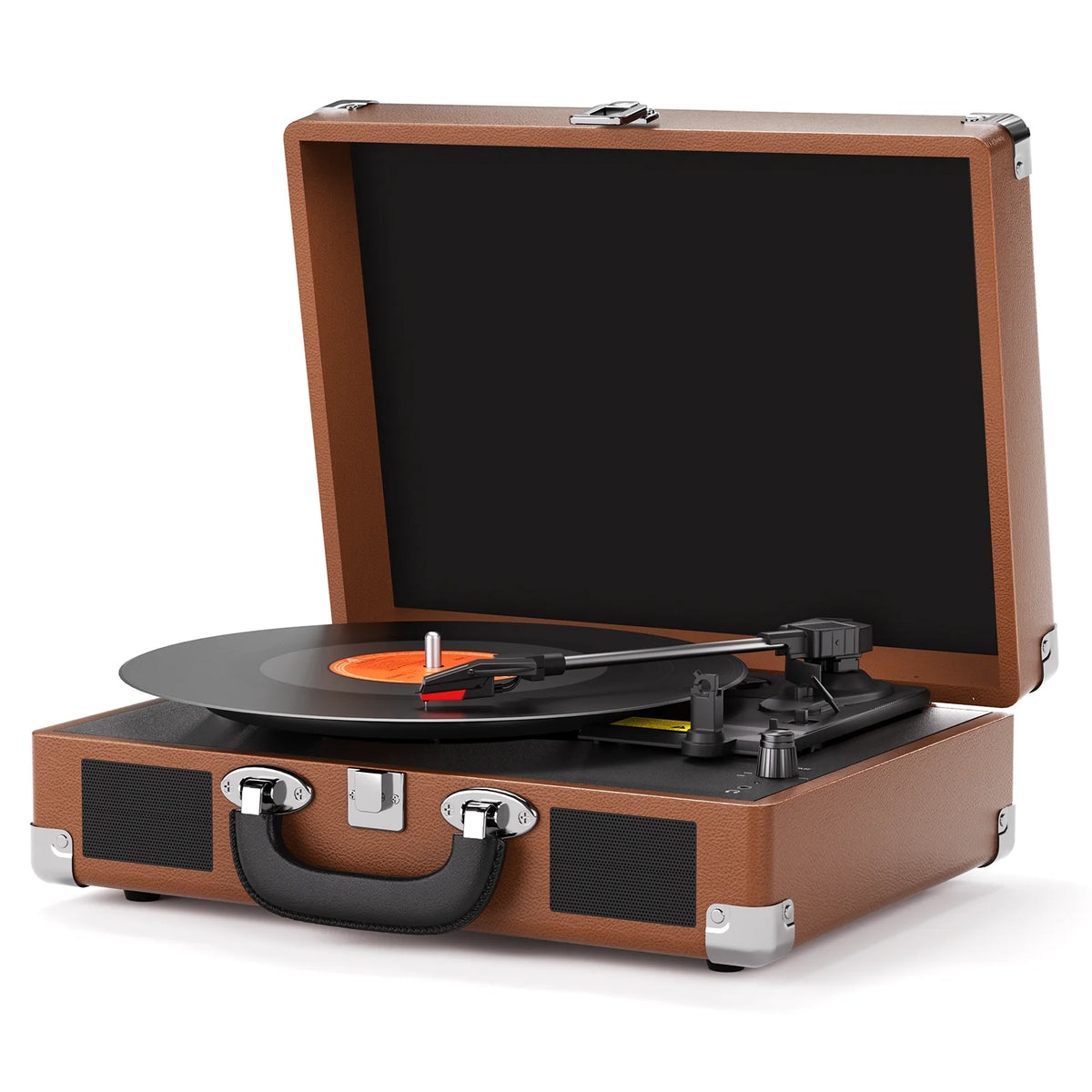 Maio 3-Speed Record Player With Built-in Stereo Speakers