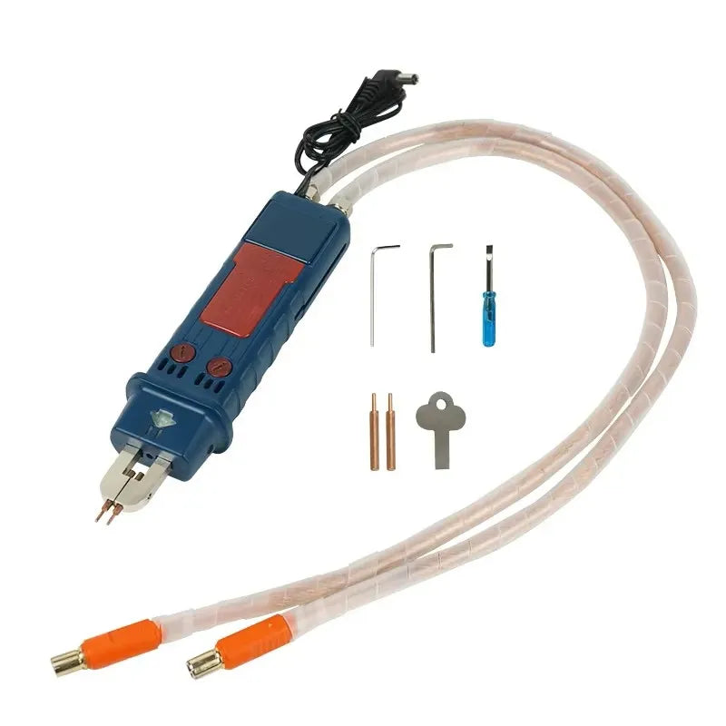 HT-SW01D 12KW Capacitor Energy Storage Pulse Welding Machine/Portable Small /High Current Pulse Spot Welder LED Digital Display