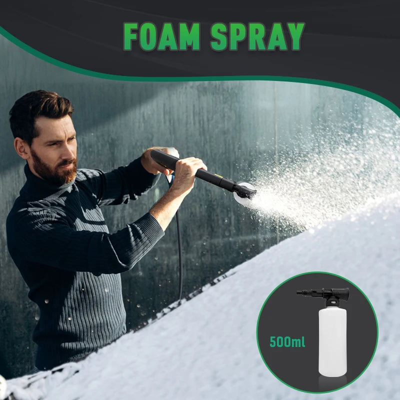 Washer with Smart Control and 15 Levels of Adjustment, 4500 PSI 3.2 GPM Home Use Electric Power Washer, Removable Foam Sprayer, Multiple Spray Nozzles and Anti-Slip Stable Base for fence,outdoor,driveway,home,car wash,siding,
