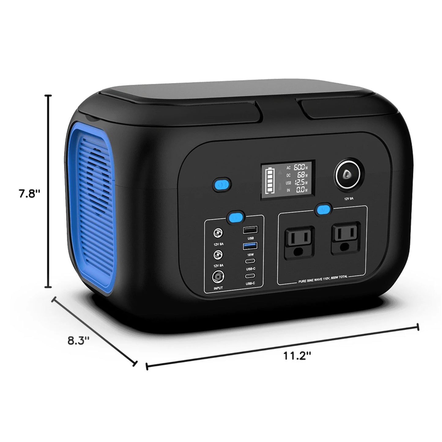 SinKeu Portable Power Station Solar Generator For Camping