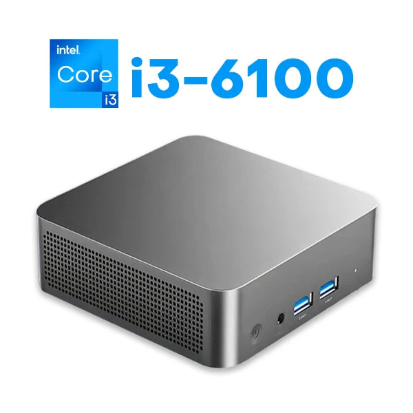 2026 Portable Mini PC Gamer Intel Core i9 8950HK i3 6100 Windows 11 Mini Computer 16GB RAM 512GB 1TB SSD 4K HD Gaming Desktop PC