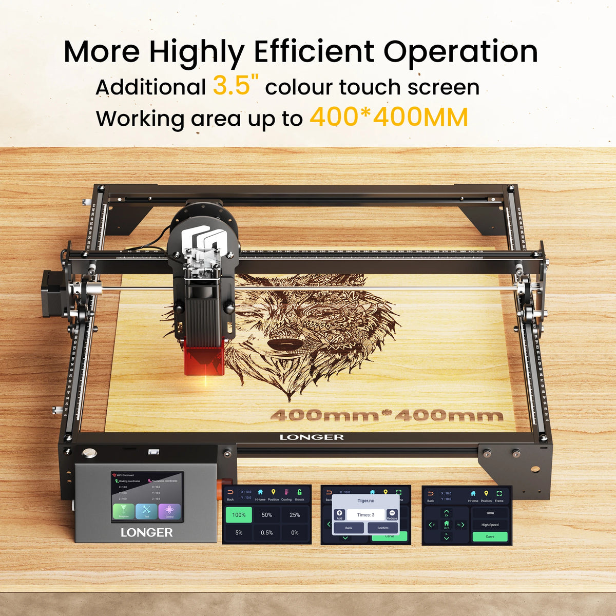 Longer 10W Laser Engraver And Cutter Machine For Crafting