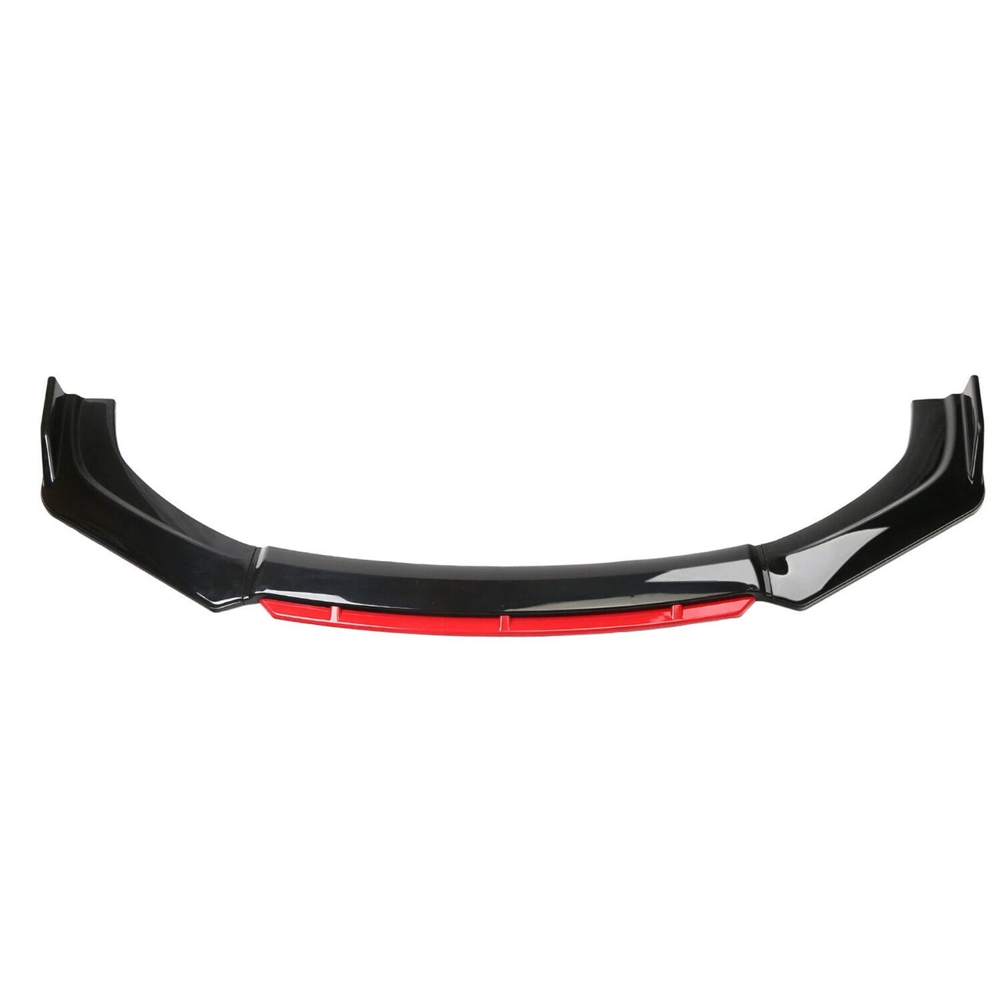 Areyourshop Universal Front Bumper Lip Kit Splitter Spoiler Diffuser