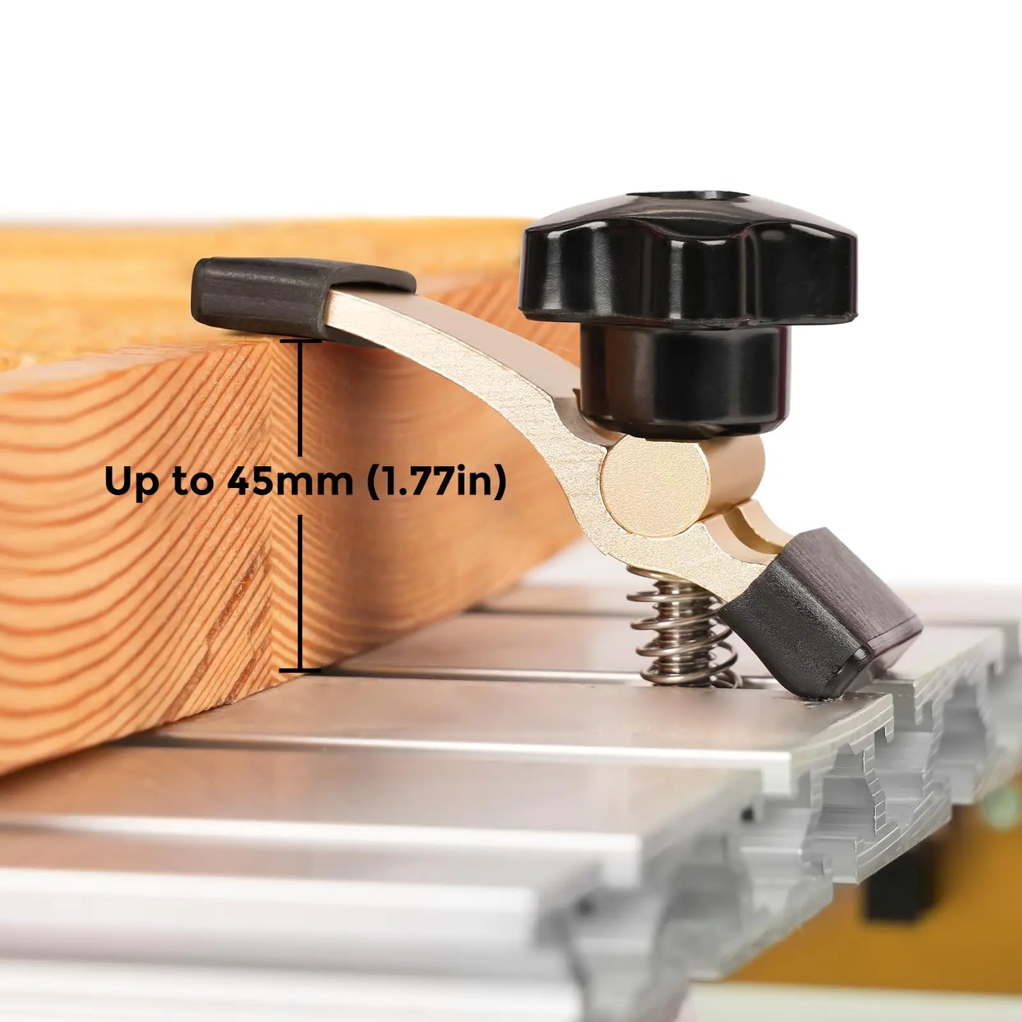 2PCS Mini Hold Down Clamp Kit, CNC Router Clamp For Woodworking And Metalworking, With 3018 CNC Router Machine