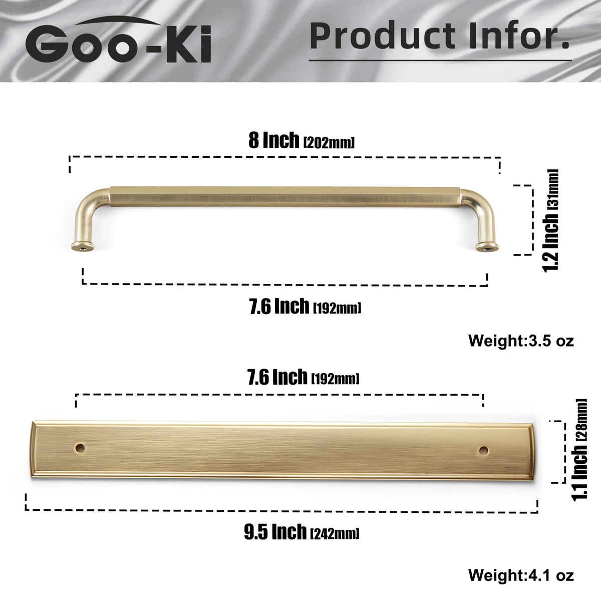 5 Inch （128mm） Hole Center Cabinet Pulls Antique Brass Zinc Alloy Kitchen Drawer Pulls Dresser Knobs Drawer Handles Hardware