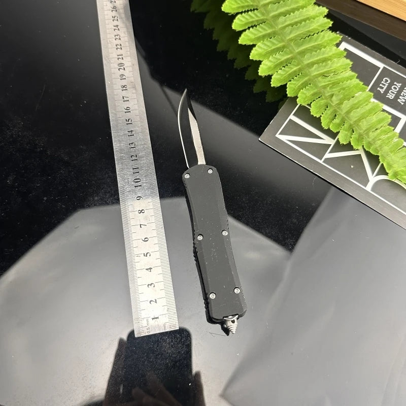 Troo Series Combat Technology Knife Black D2 Blade Self-defense camping Pocket Knives Small/Large A07 EDC Tools