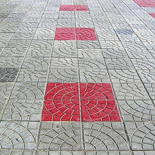 Plastic Garden Pavement Road Paving Brick Mould Reusable DIY Garden Path Concrete Brick Mold for Sidewalk Walkway Path Patio