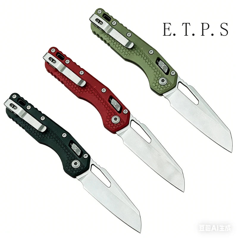 MSI RAM-LOK 210T-10PMBK Folding Pocket Knife Lightweight for Outdoor EDC Camping Fishing Hunting Multifunctional Tools