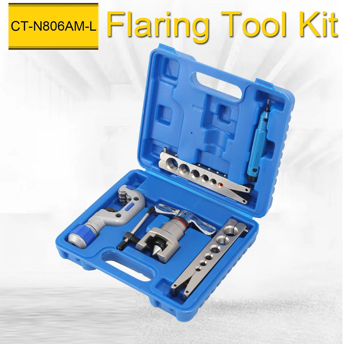 Air Conditioning Copper Tube Expander Ratchet Flaring Flare Tool Refrigeration Reamer Eccentric Tube Expansion Trumpet Tool