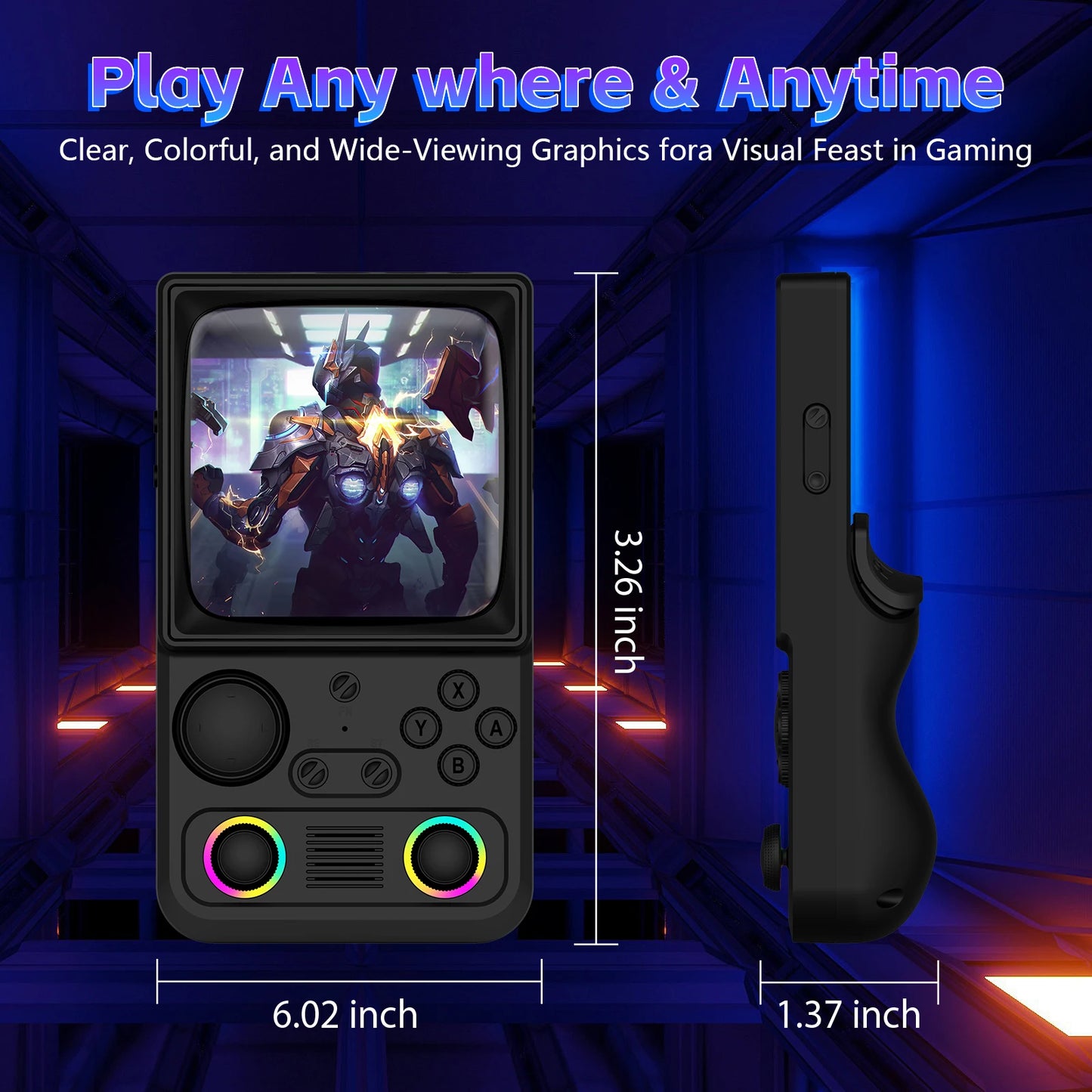 Aislpc Rg40 Max 4 Inch Ip Screen Portable Handheld Game Console