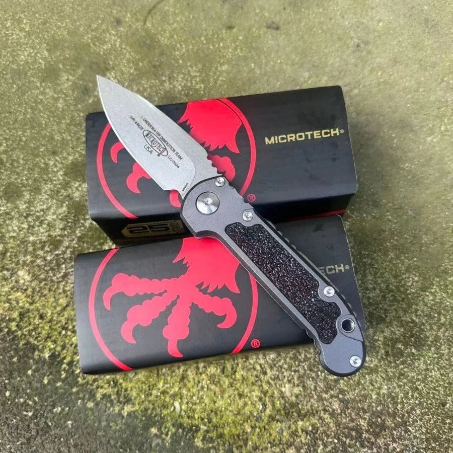 LUDT Gen III Multi-functional Folding Knife Durable D2 Steel Suitable for Outdoor Camping Hiking EDC Survival Tools Gift for Men