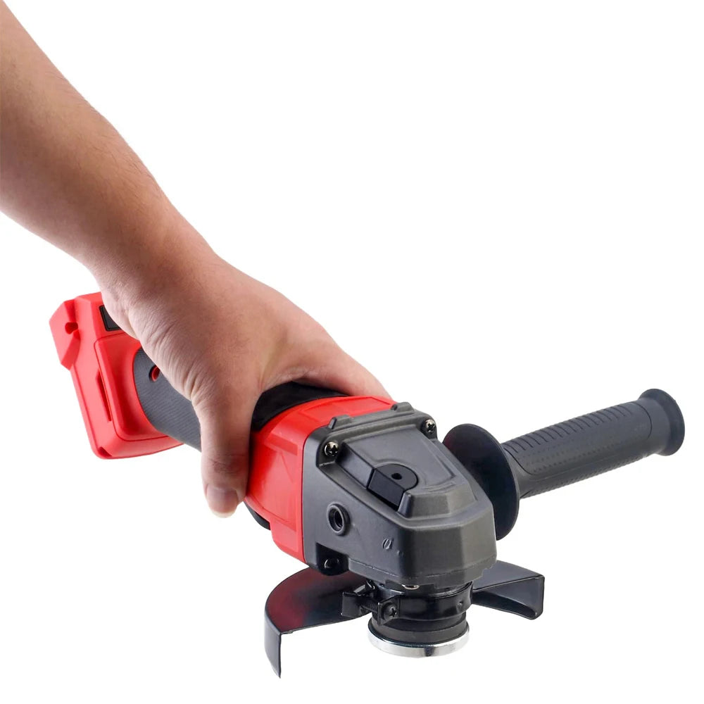 125mm Electric Angle Grinder 3 Gear Brushless Cordless Cutting Polishing Grinding Power Tool For Milwaukee 18V Battery Pin