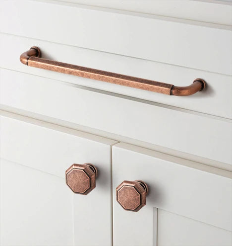 5 Inch （128mm） Hole Center Cabinet Pulls Antique Brass Zinc Alloy Kitchen Drawer Pulls Dresser Knobs Drawer Handles Hardware