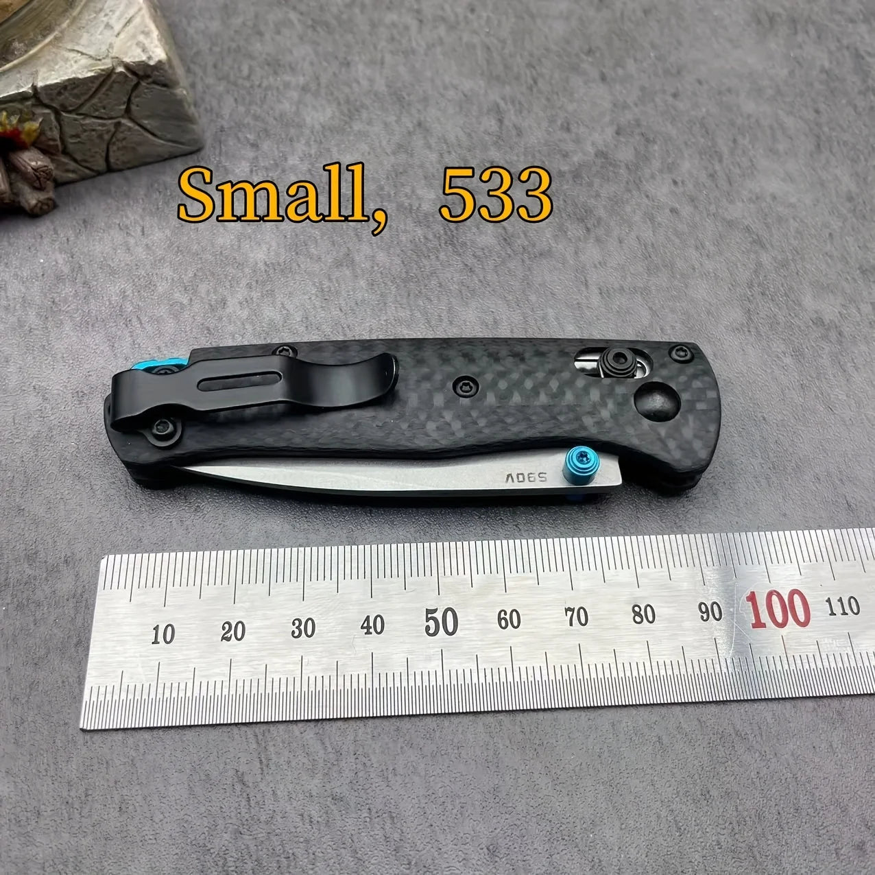 Outdoor Kitchen Utensils Tool Convenient Cutting Tool Folding Knife Carbon Fiber Handle Top Quality Must for Men with Shaft Lock