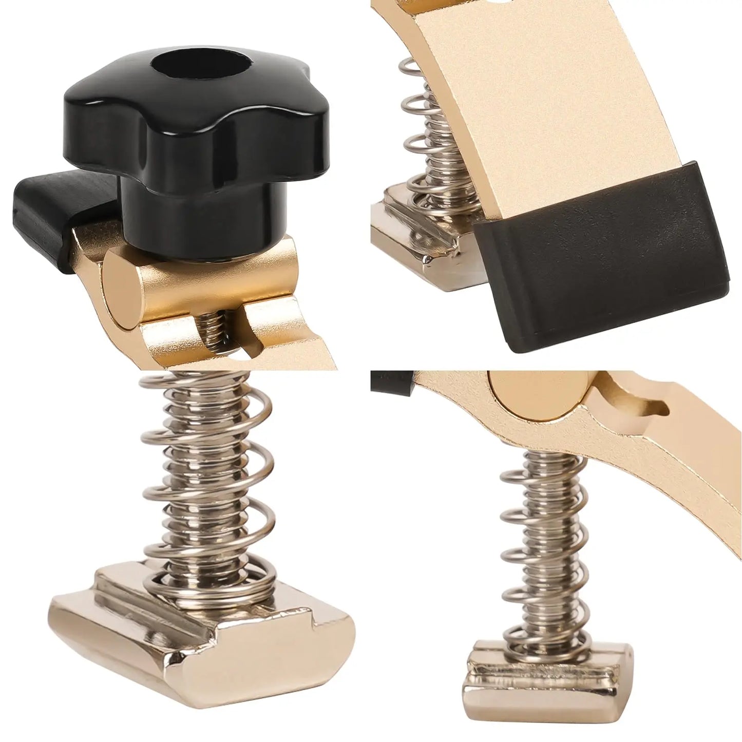 2PCS Mini Hold Down Clamp Kit, CNC Router Clamp For Woodworking And Metalworking, With 3018 CNC Router Machine