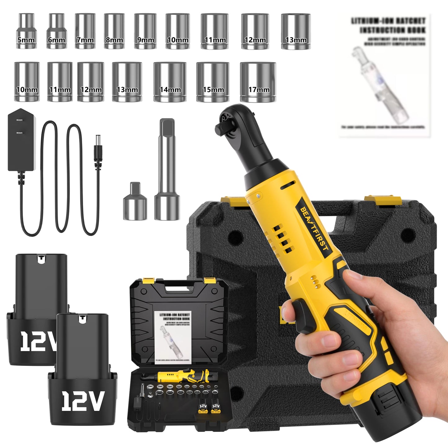 Cordless Electric Ratchet Wrench