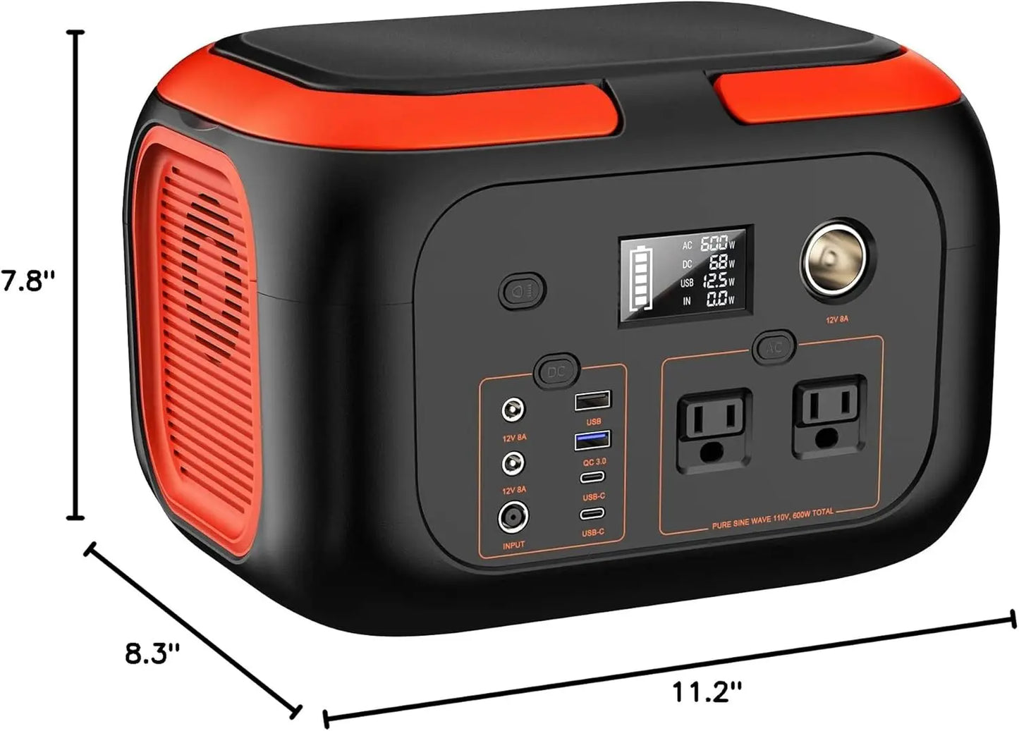 SinKeu Portable Power Station Solar Generator For Camping