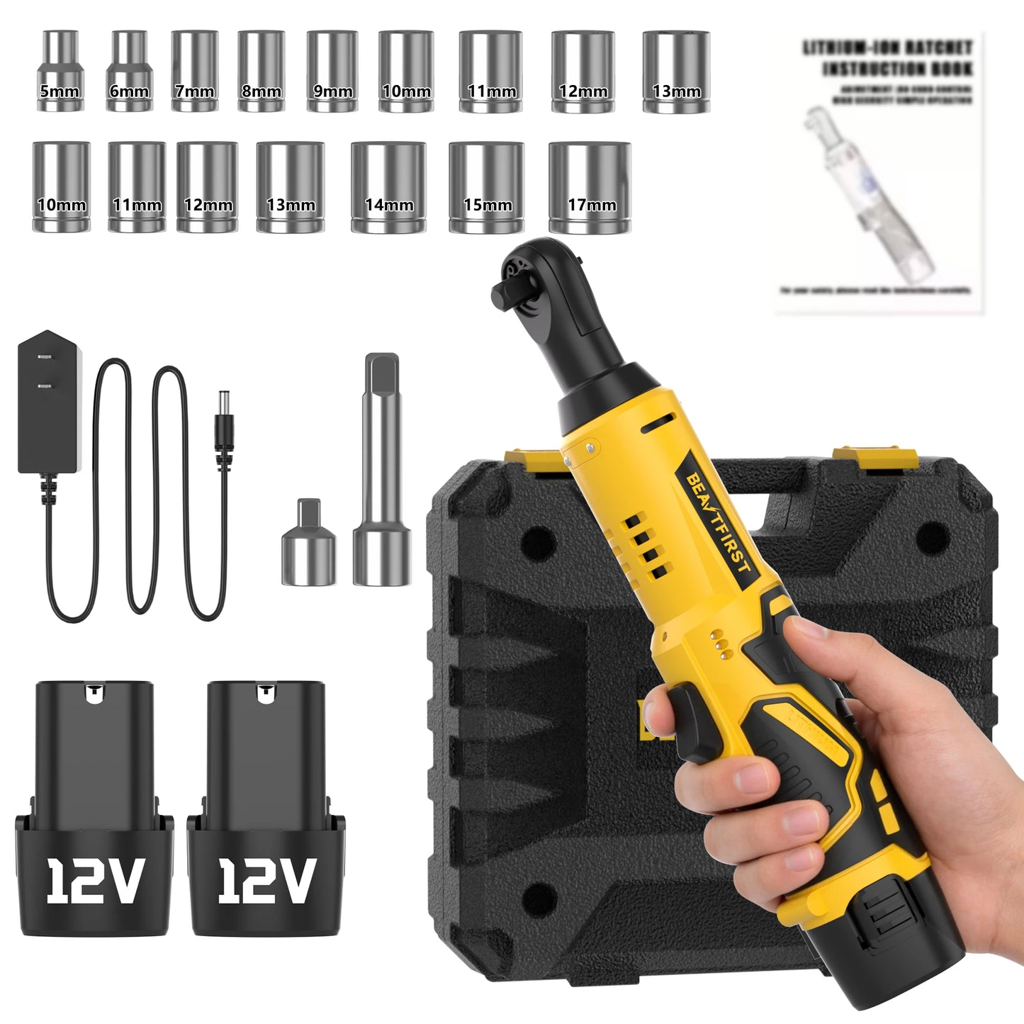 Cordless Electric Ratchet Wrench