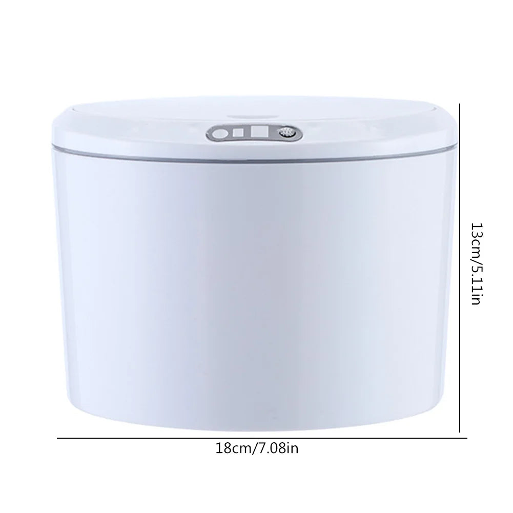 Electric Sensor Smart Trash Can 3L Automatic Desktop Storage Bucket Removable Clean Accessories for Home Office