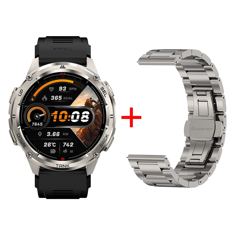 Kospet T3 Ultra GPS Smart Watch For Men With Altimeter