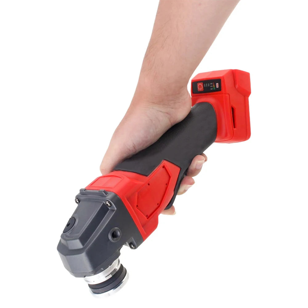 125mm Electric Angle Grinder 3 Gear Brushless Cordless Cutting Polishing Grinding Power Tool For Milwaukee 18V Battery Pin