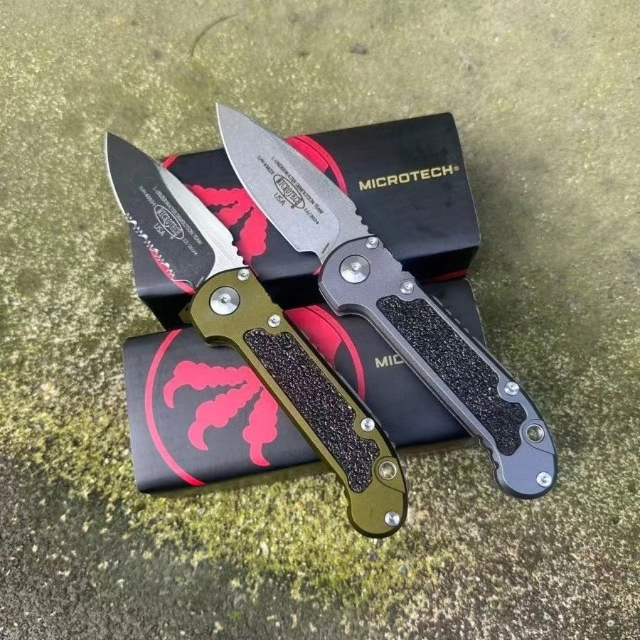 LUDT Gen III Multi-functional Folding Knife Durable D2 Steel Suitable for Outdoor Camping Hiking EDC Survival Tools Gift for Men