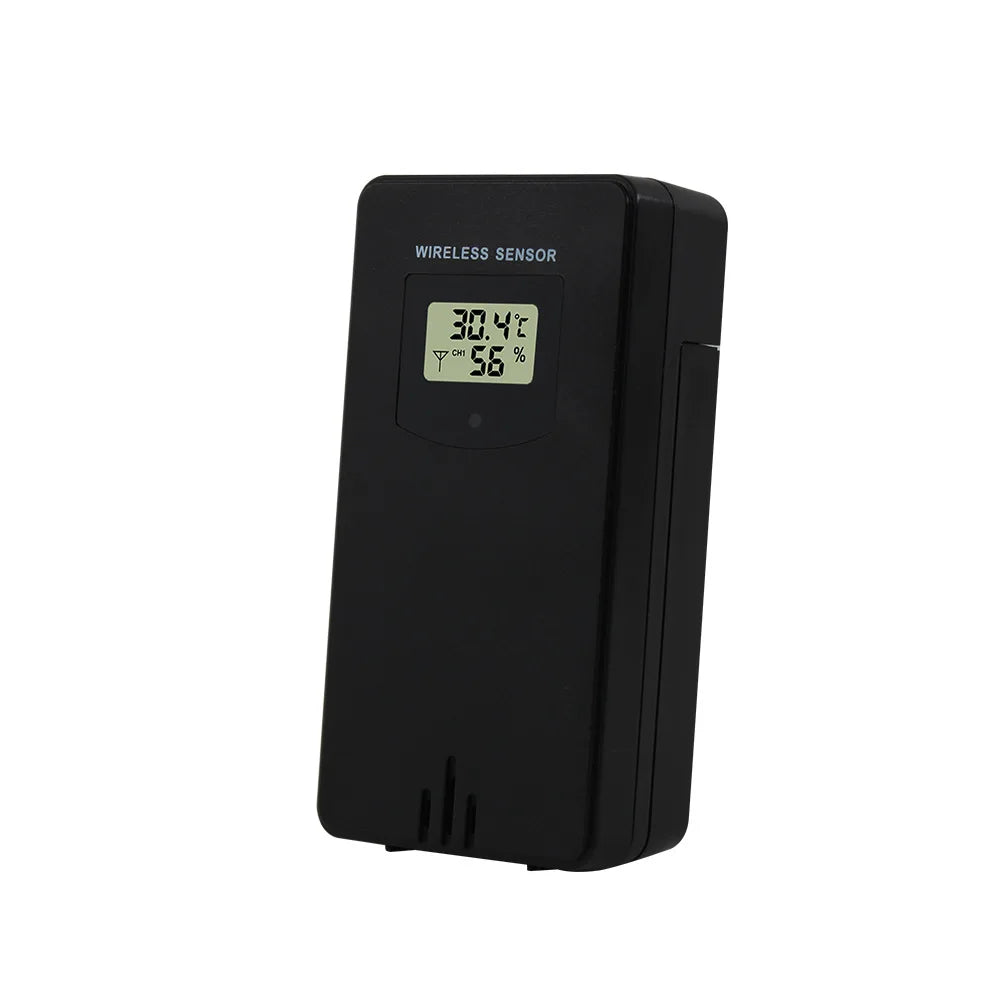 Digital Weather Station, Weather Forecast, Alarm Clock Indoor Outdoor Temperature & Humidity Meter Calendar, Sauna, Desktop Deco