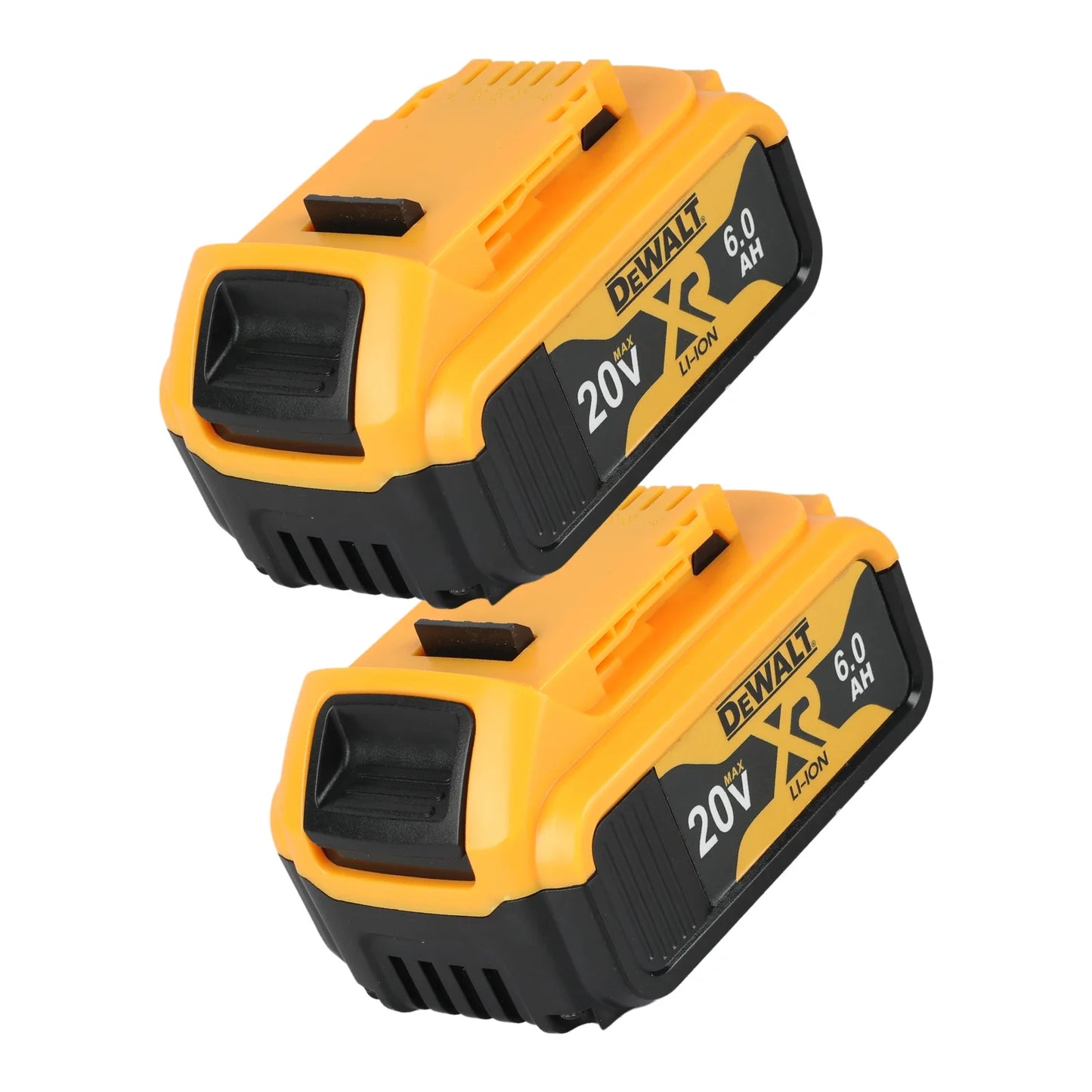 DEWALT DCB206 20V 6.0Ah Lithium Ion Battery, Rechargeable Backup Battery Pack for All DEWALT 20V Power Tools Ensuring Performance