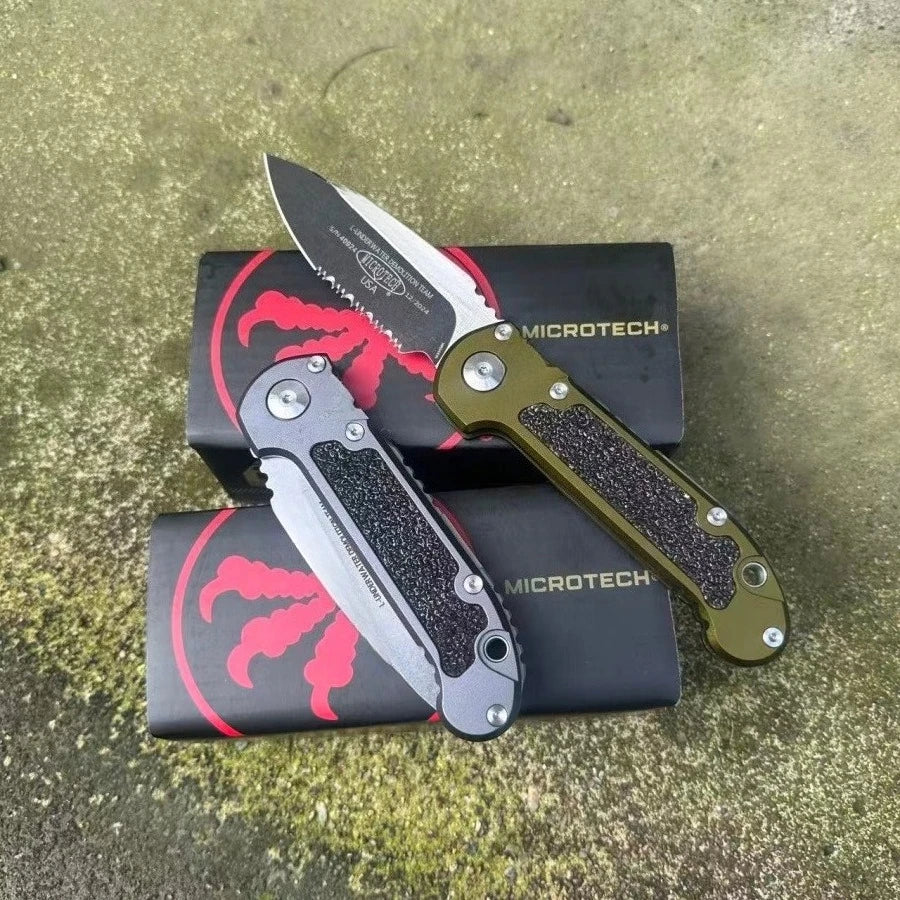 LUDT Gen III Multi-functional Folding Knife Durable D2 Steel Suitable for Outdoor Camping Hiking EDC Survival Tools Gift for Men