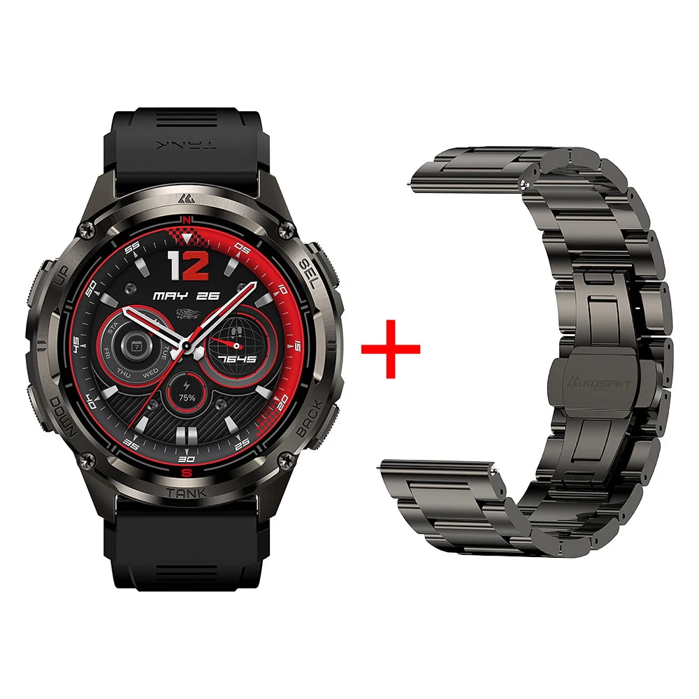 Kospet T3 Ultra GPS Smart Watch For Men With Altimeter