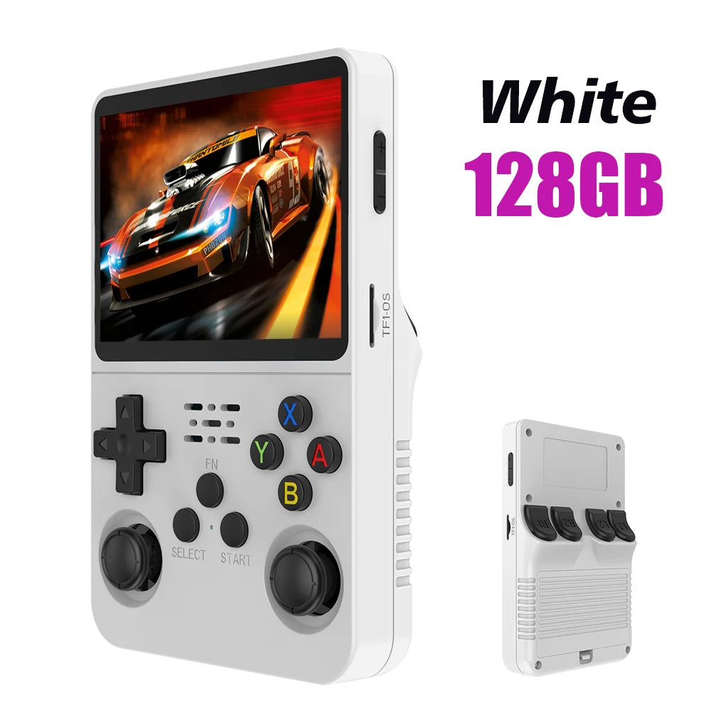 BOYHOM Original R36S Retro Handheld Video Game Console Linux System 3.5 Inch IPS Screen R35s Pro Portable Pocket Video Player 64GB Games 1G Ram