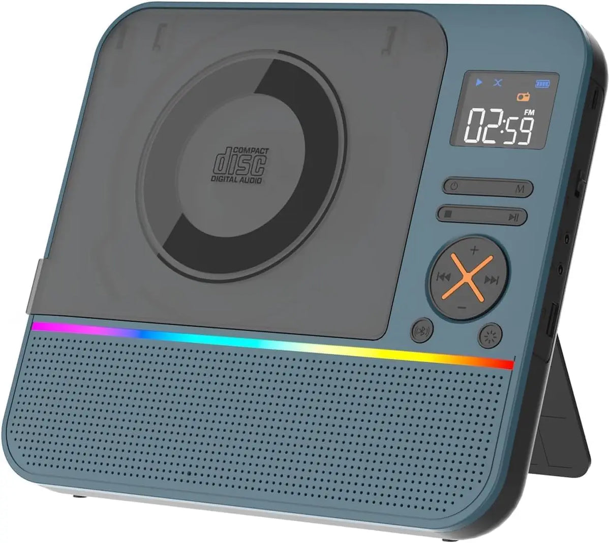 Monodeal Hi Fi Stereo Portable Cd Player With Bluetooth And Remote