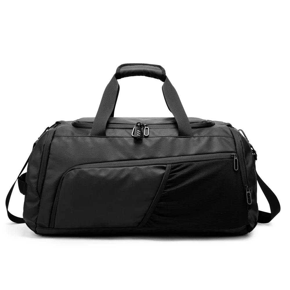 NINGKIN Gym Duffle Bag Waterproof Sports Duffel Bags Travel Weekender Bag for Men Women Overnight Sports Duffel Bags Dry Wet Separation