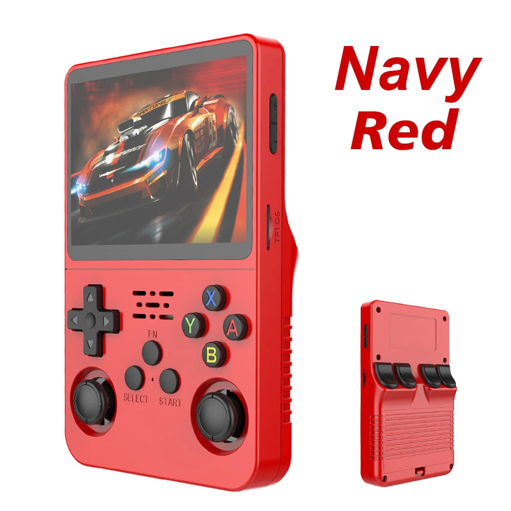 BOYHOM Original R36S Retro Handheld Video Game Console Linux System 3.5 Inch IPS Screen R35s Pro Portable Pocket Video Player 64GB Games 1G Ram