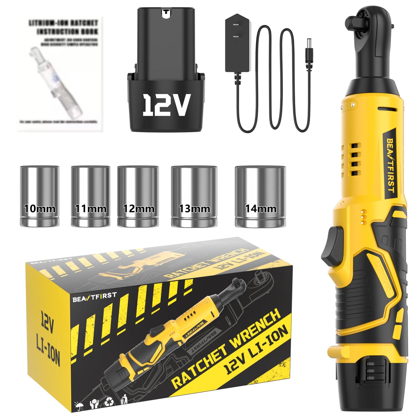 Cordless Electric Ratchet Wrench