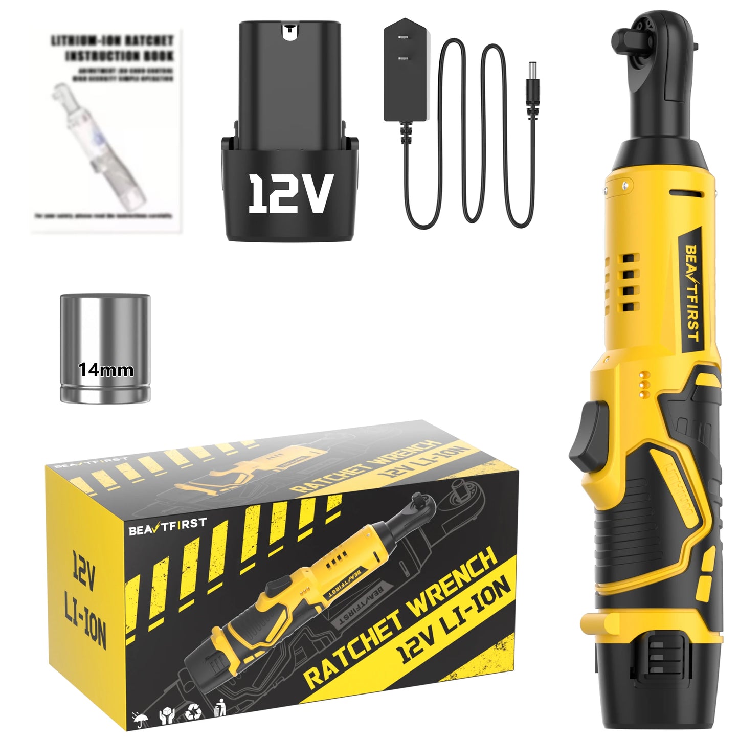 Cordless Electric Ratchet Wrench