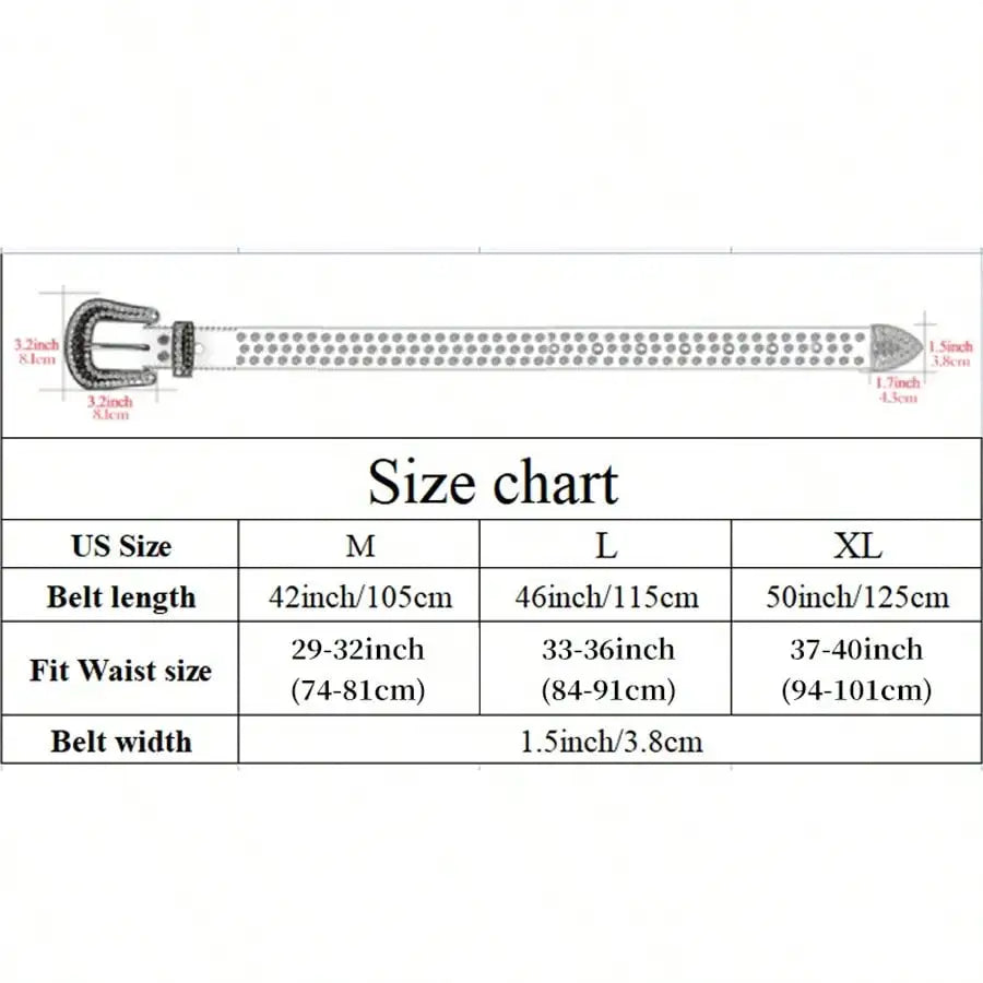 Golden Rhinestone Belt For Men Western Cowboy Cowgirl Bling Bling Crystal Studded Designer Leather Diamond Waist Belt