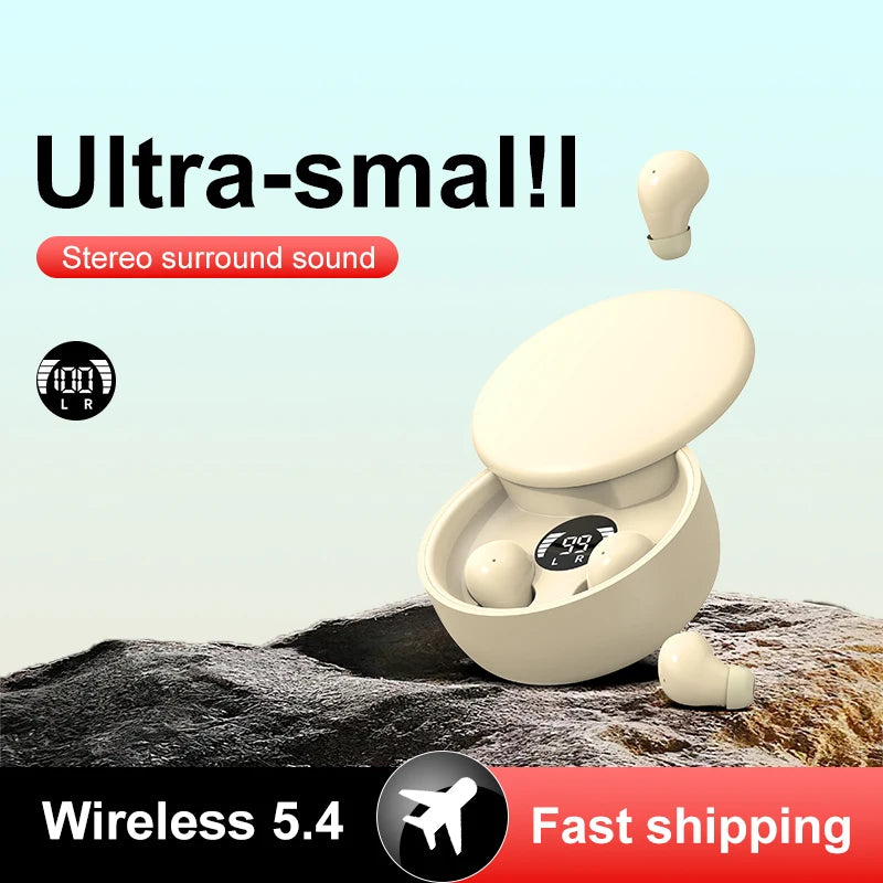 Shuke Wireless Waterproof Sleeping Earphones With Charging Case