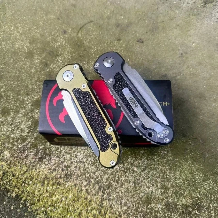 LUDT Gen III Multi-functional Folding Knife Durable D2 Steel Suitable for Outdoor Camping Hiking EDC Survival Tools Gift for Men