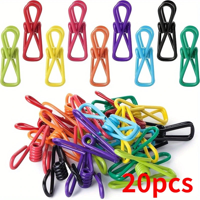 New Mini Bag Sealing Clip Kitchen Storage Food Snack Seal Sealing Bag Clips Portable Sealer Clamp Metal Tool Kitchen Accessories