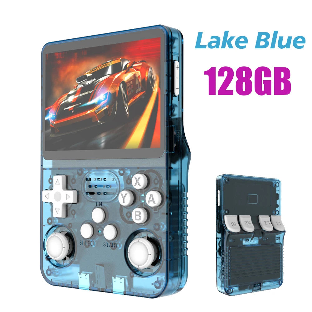 BOYHOM Original R36S Retro Handheld Video Game Console Linux System 3.5 Inch IPS Screen R35s Pro Portable Pocket Video Player 64GB Games 1G Ram