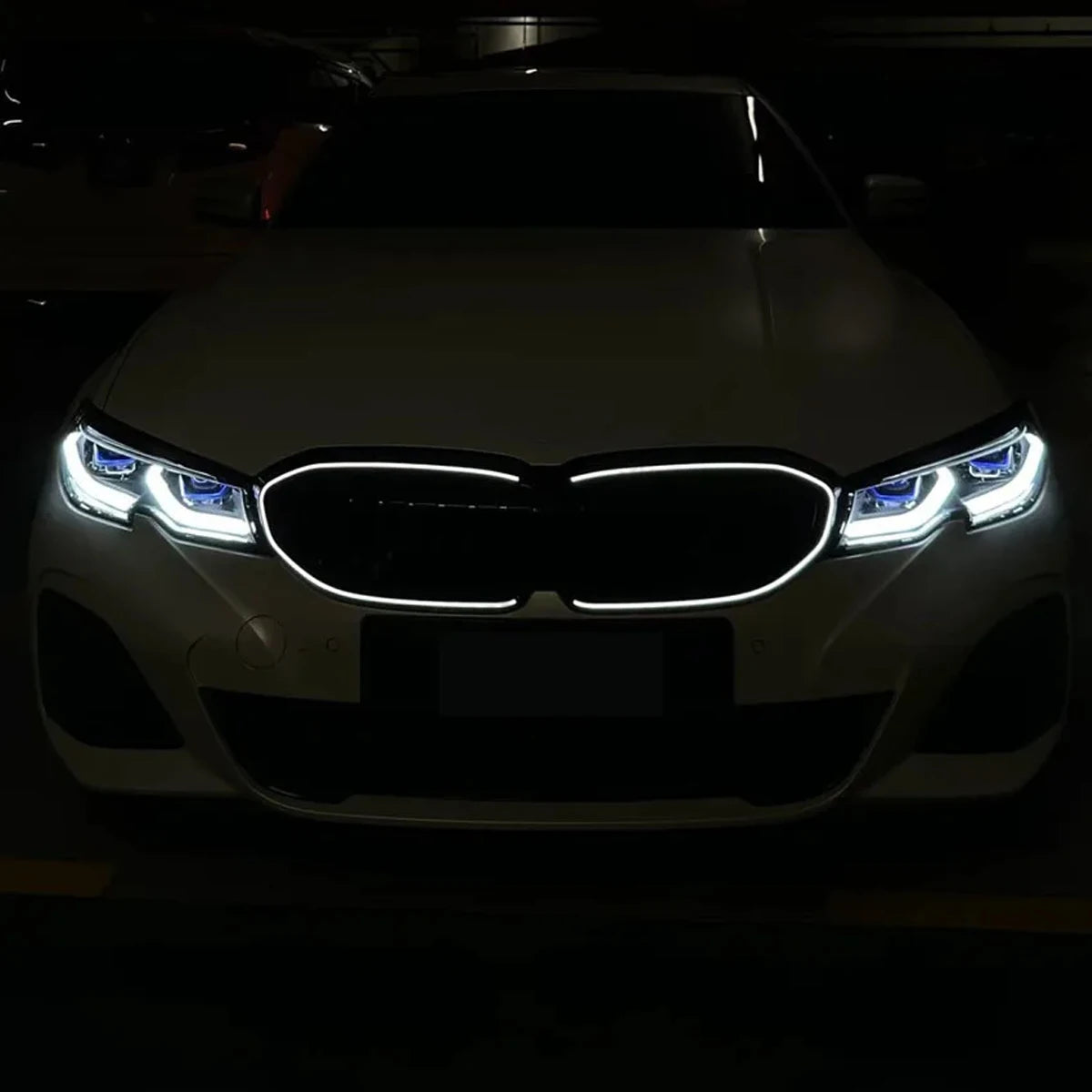 MagicKit BMW Front Bumper Kidney Grille With LED Light