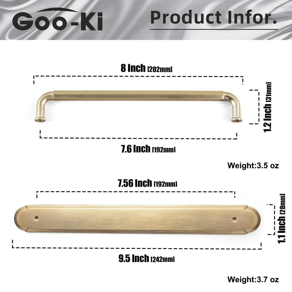 5 Inch （128mm） Hole Center Cabinet Pulls Antique Brass Zinc Alloy Kitchen Drawer Pulls Dresser Knobs Drawer Handles Hardware