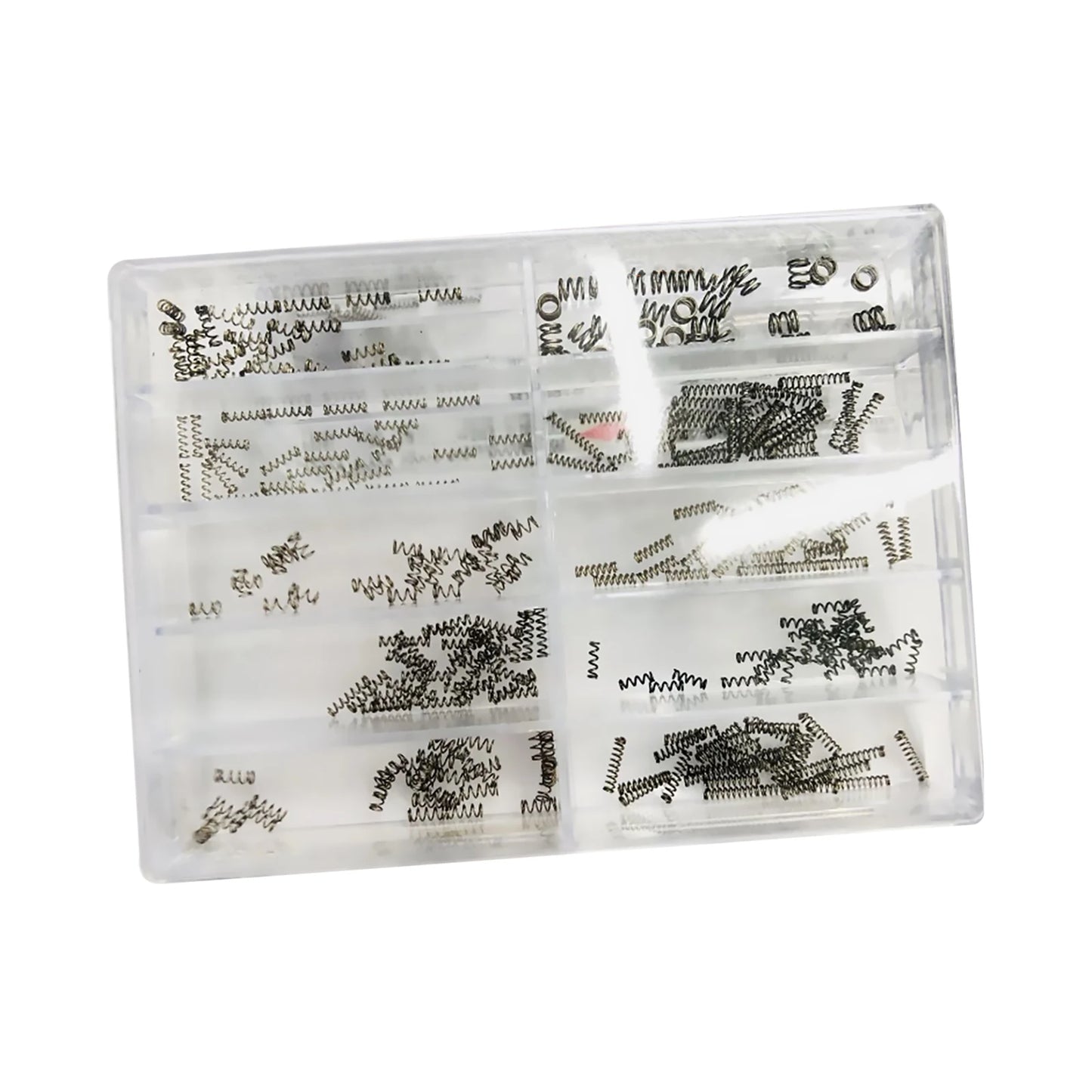 100Pcs/Box Metal Watch Crown Pusher Spring Part Multi Sizes Watch Accessories Replacement Repair Parts Tools For Watchmakers New
