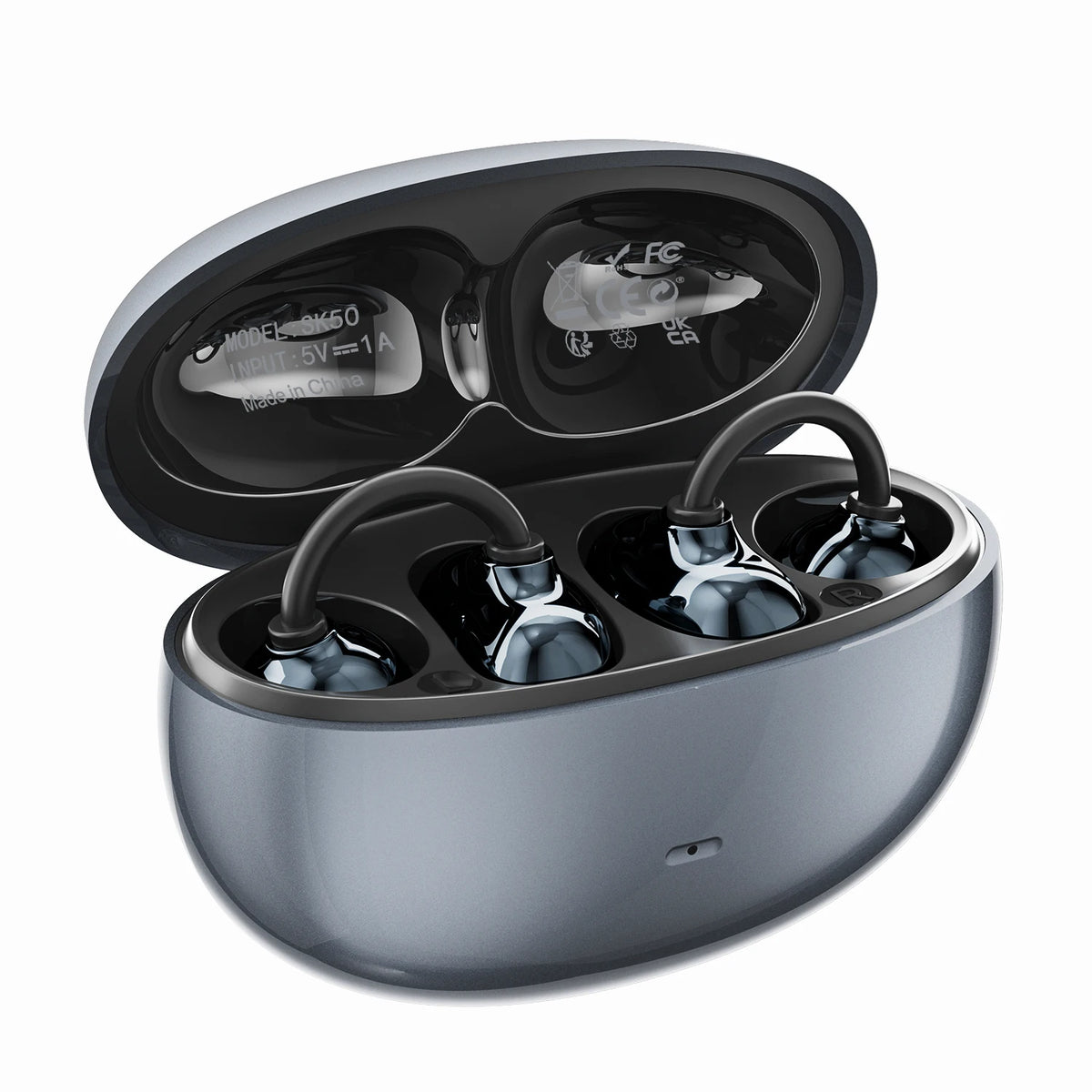 Shuke Open Ear Clip Wireless Bluetooth Headphones Noise Cancelling