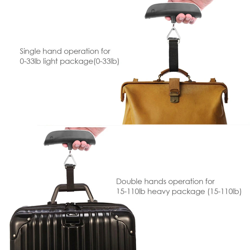 Portable Digital Luggage Scale With High Precision LCD Display